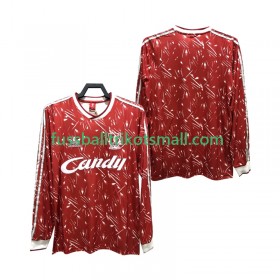 Fußballtrikots Liverpool 1989 1991 Retro Langarm Heimtrikotsatz kaufen